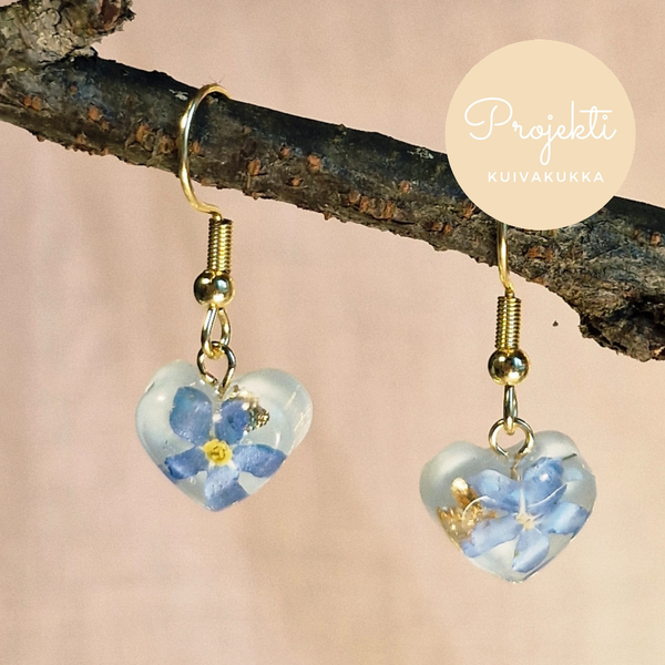 Lemmikki-syd&auml;n, pieni, 18k kullattu kirurginter&auml;s