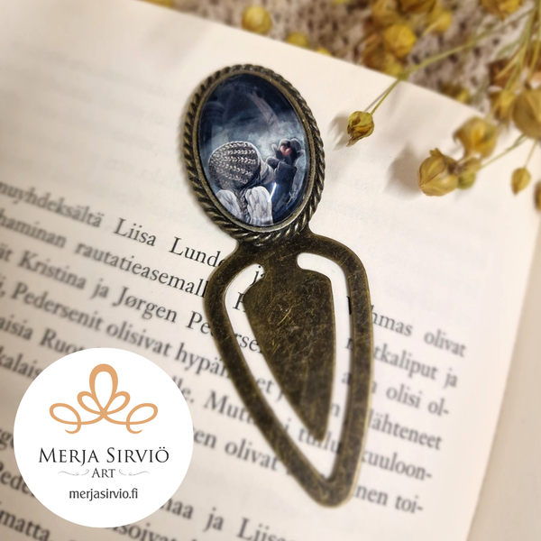 Kirjanmerkki L&auml;mmin syd&auml;n