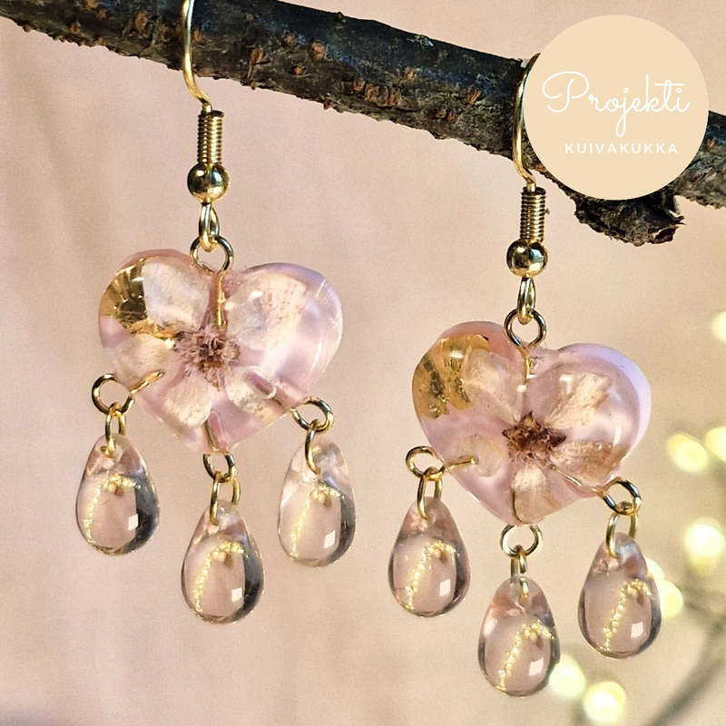 Purppuratuomi-syd&auml;n, 18k kullattu kirurginter&auml;s