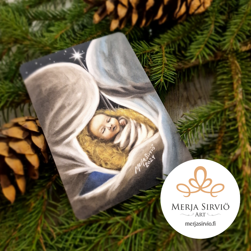 POISTUVA! Joulun ihme-joulukortti, tekstit&ouml;n