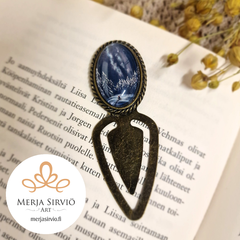 Kirjanmerkki Taivaan valot